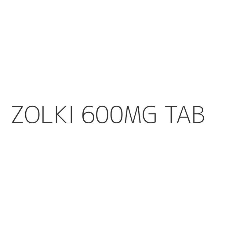 ZOLKI 600MG TAB