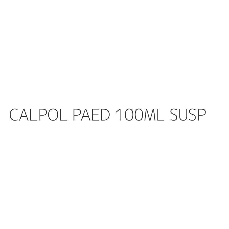 CALPOL PAED 100ML SUSP