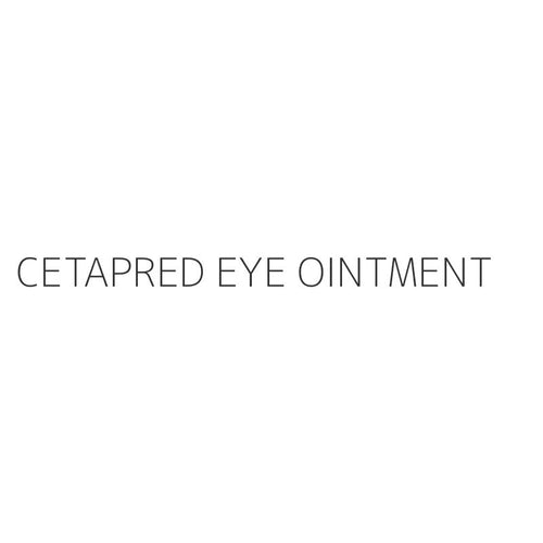 CETAPRED EYE OINTMENT