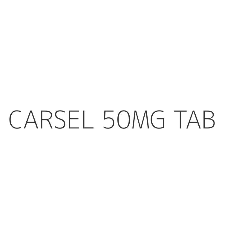 CARSEL 50MG TAB