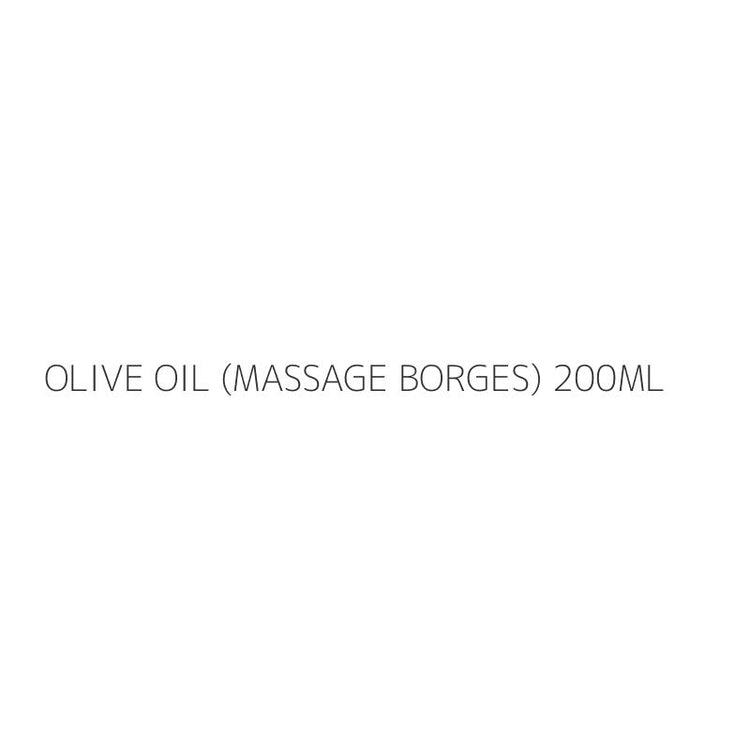OLIVE OIL (MASSAGE BORGES) 200ML