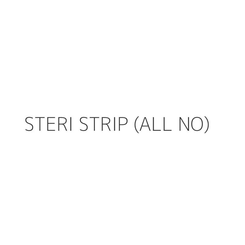 STERI STRIP (ALL NO)