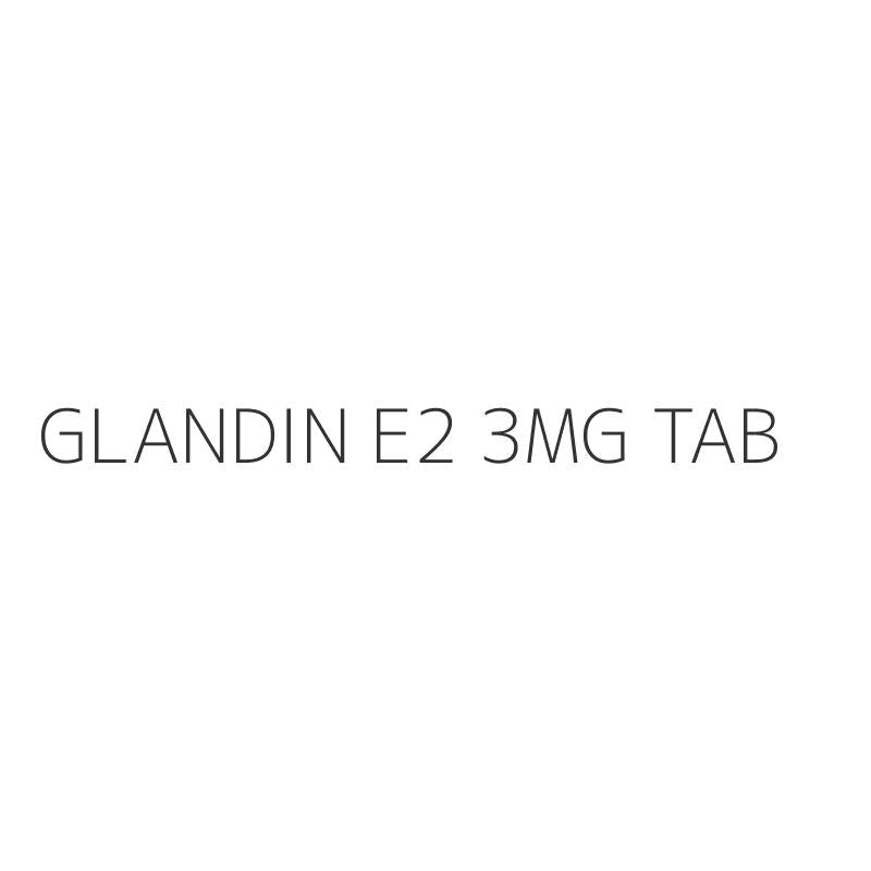 GLANDIN E2 3MG TAB