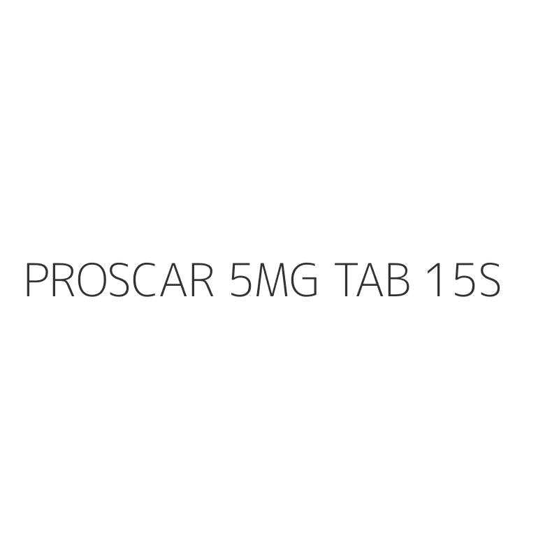 PROSCAR 5MG TAB 15S