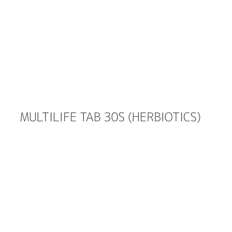 MULTILIFE TAB 30S (HERBIOTICS)