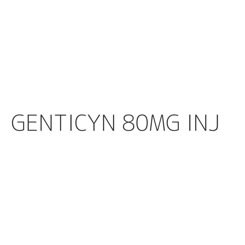 GENTICYN 80MG INJ
