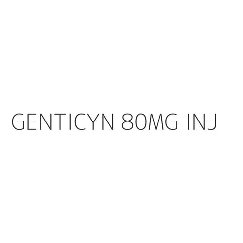 GENTICYN 80MG INJ