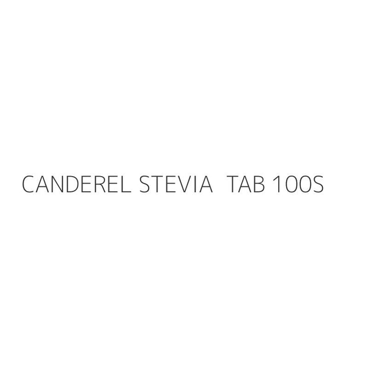 CANDEREL STEVIA  TAB 100S