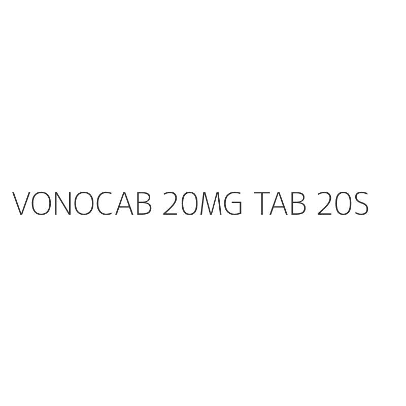 VONOCAB 20MG TAB 20S