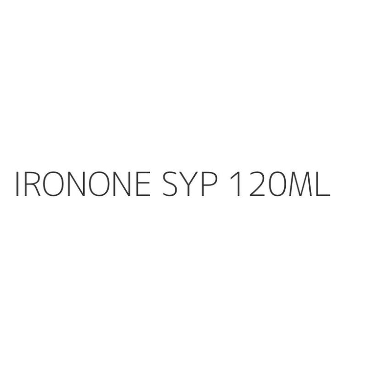 IRONONE SYP 120ML