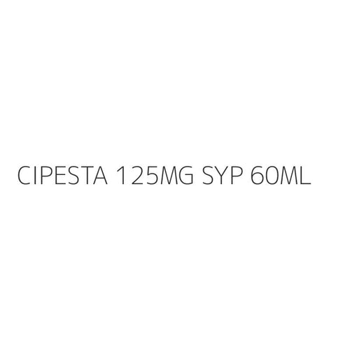 CIPESTA 125MG SYP 60ML