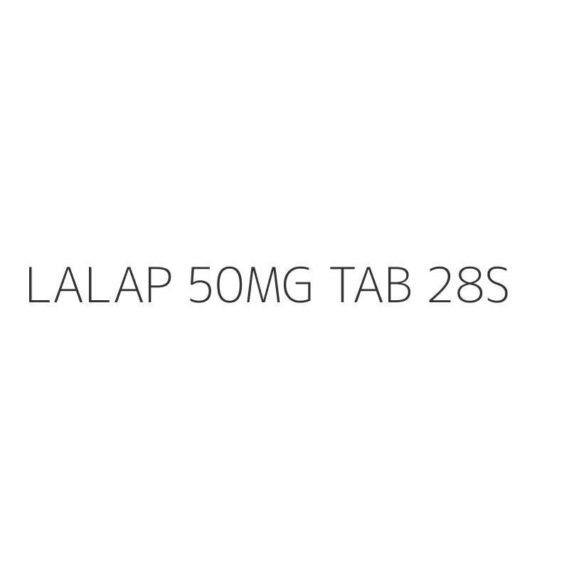 LALAP 50MG TAB 28S