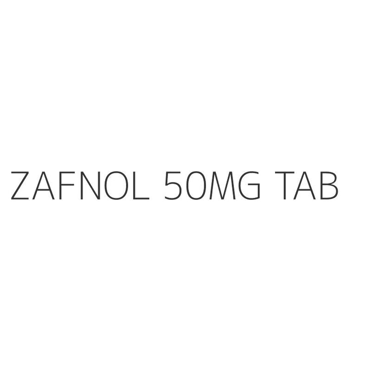 ZAFNOL 50MG TAB
