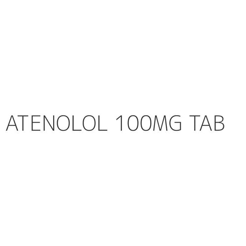 ATENOLOL 100MG TAB