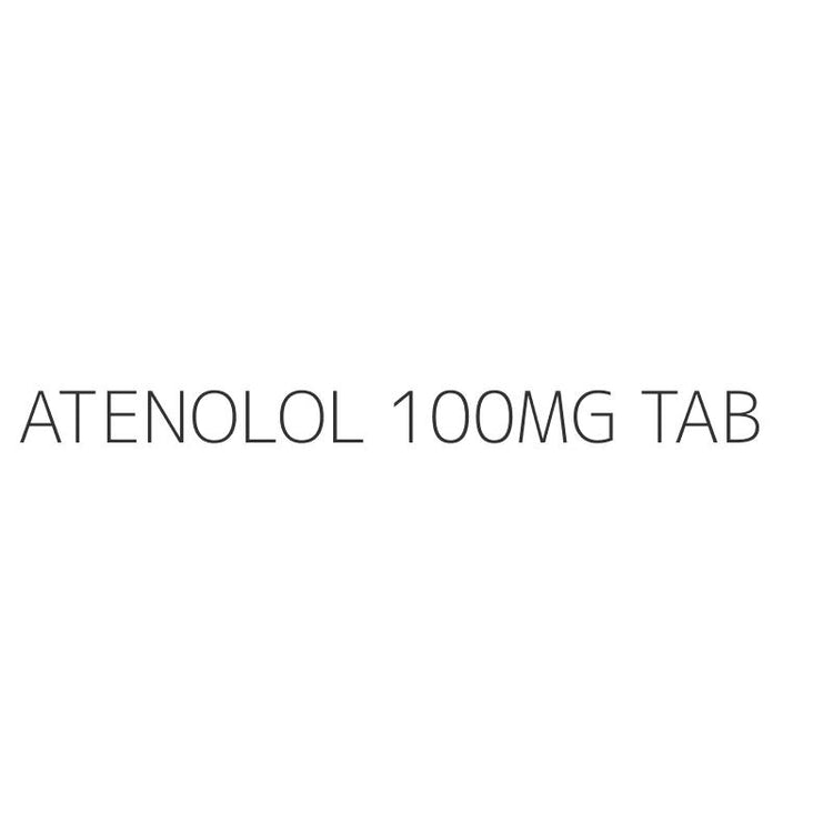 ATENOLOL 100MG TAB