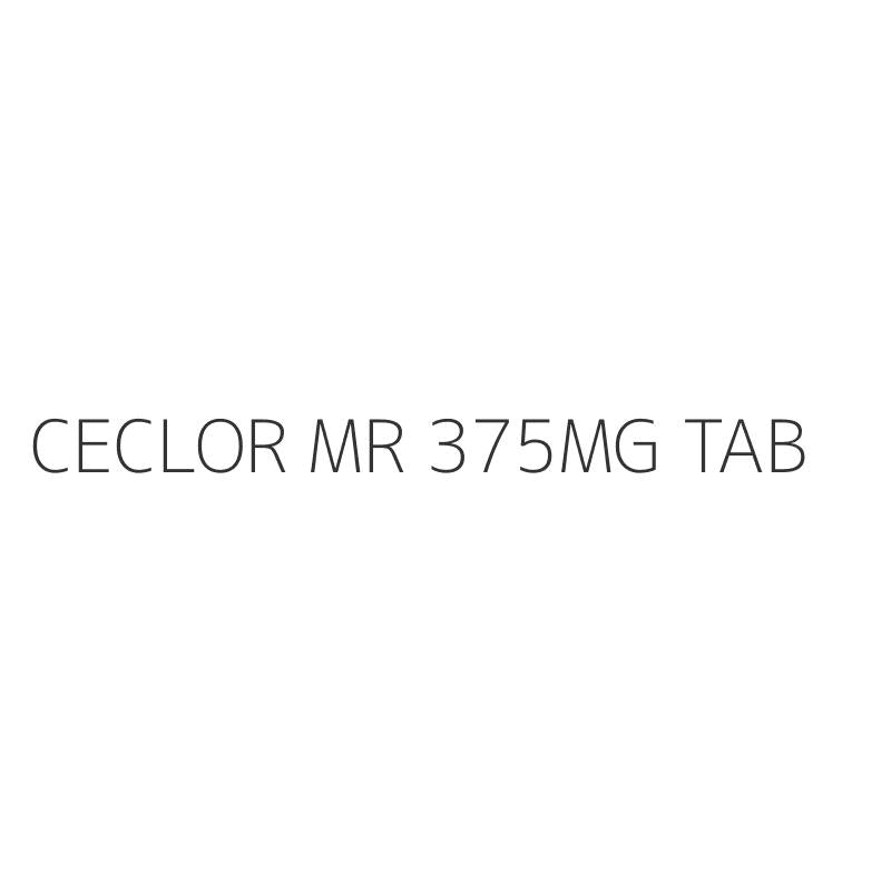 CECLOR MR 375MG TAB