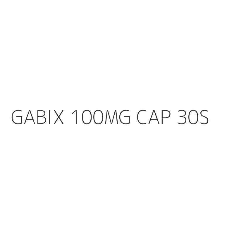 GABIX 100MG CAP 30S