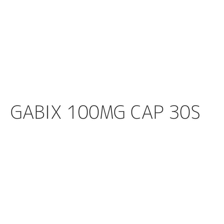 GABIX 100MG CAP 30S