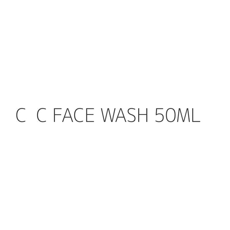 C  C FACE WASH 50ML