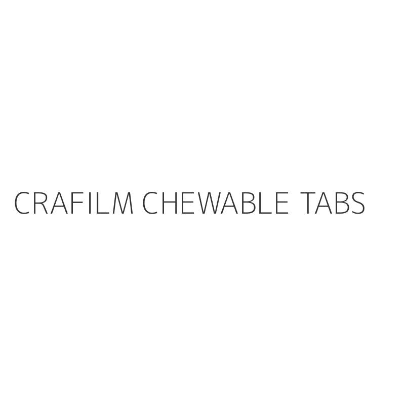 CRAFILM CHEWABLE TABS