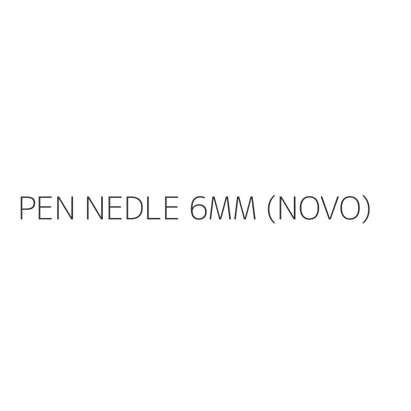 PEN NEDLE 6MM (NOVO)