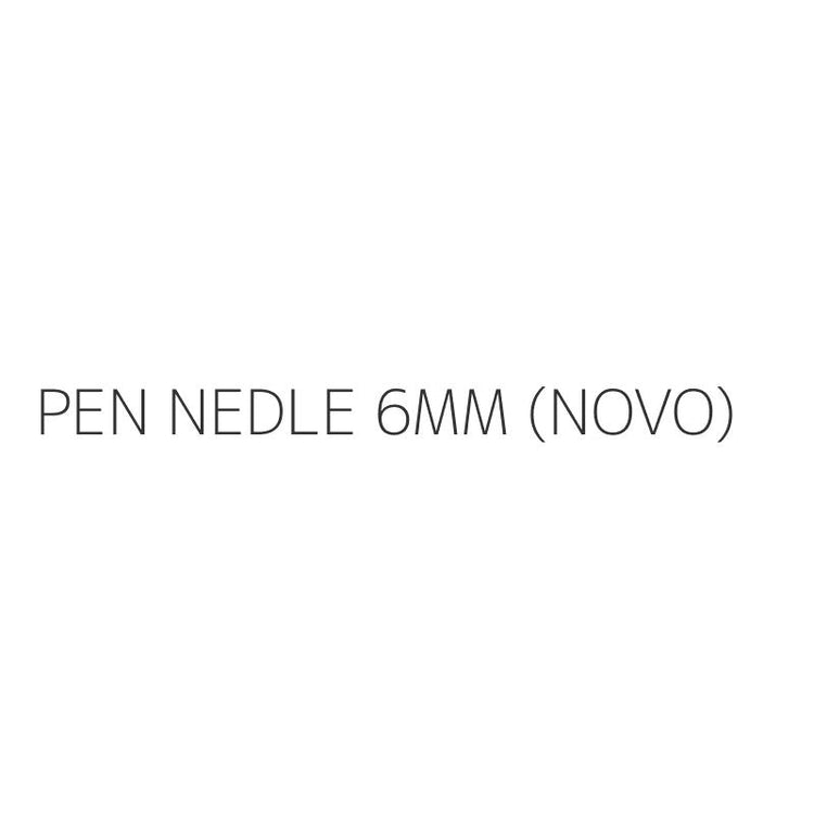 PEN NEDLE 6MM (NOVO)