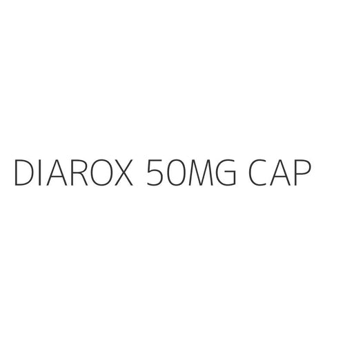 DIAROX 50MG CAP