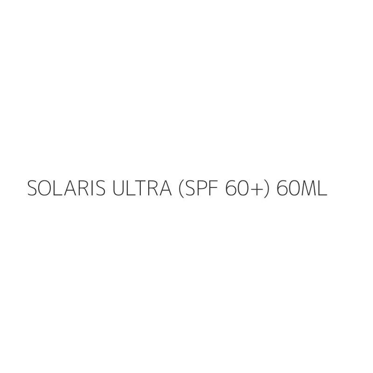 SOLARIS ULTRA (SPF 60+) 60ML