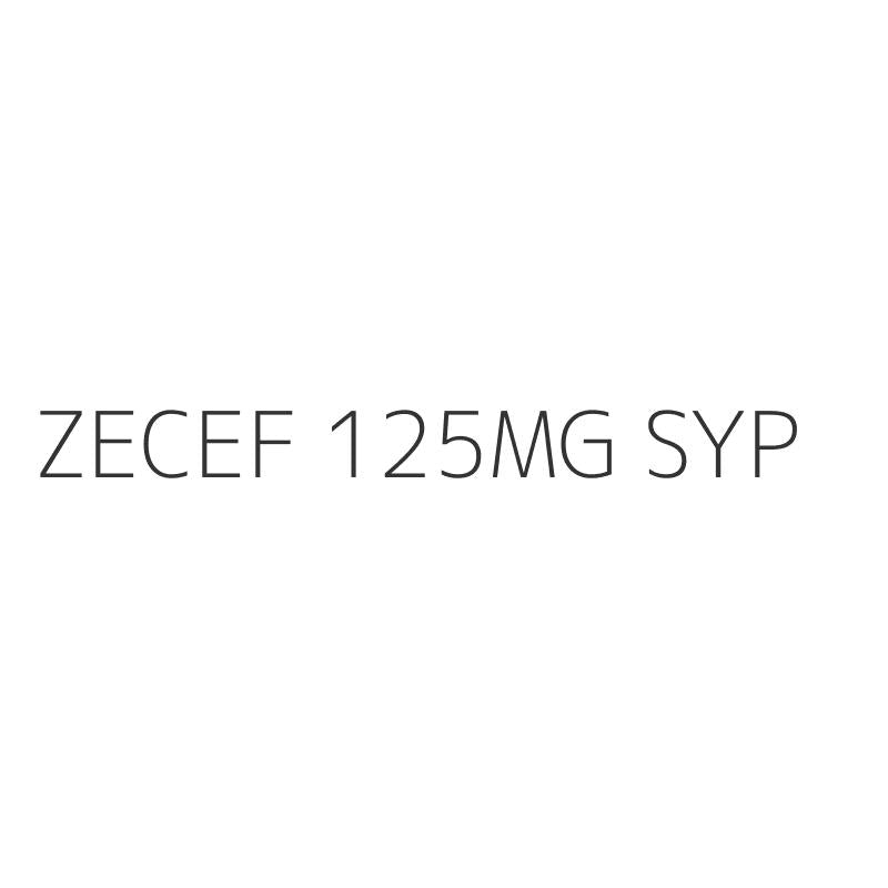 ZECEF 125MG SYP