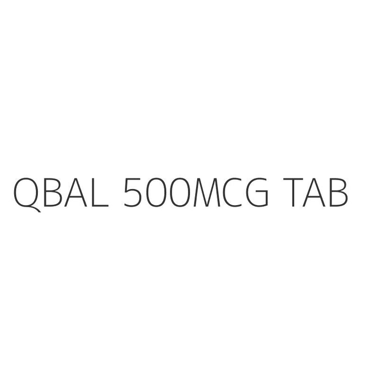 QBAL 500MCG TAB
