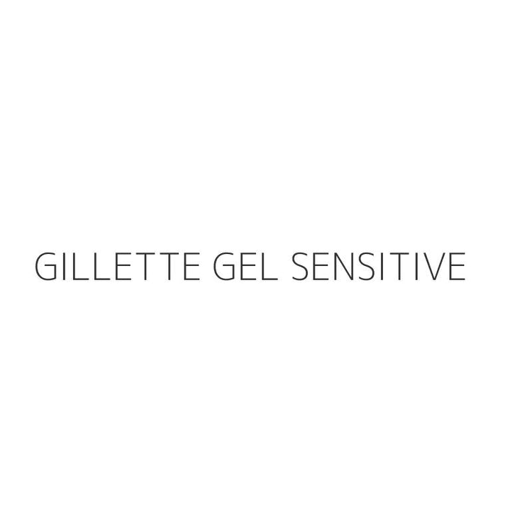 GILLETTE GEL SENSITIVE