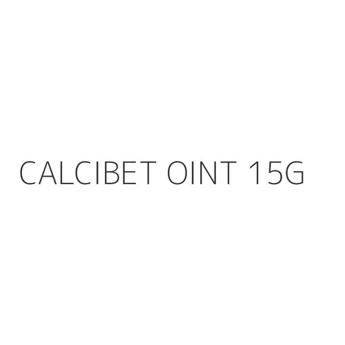 CALCIBET OINT 15G