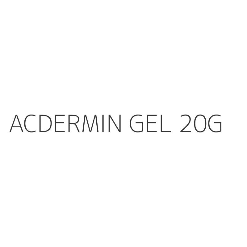 ACDERMIN GEL 20G
