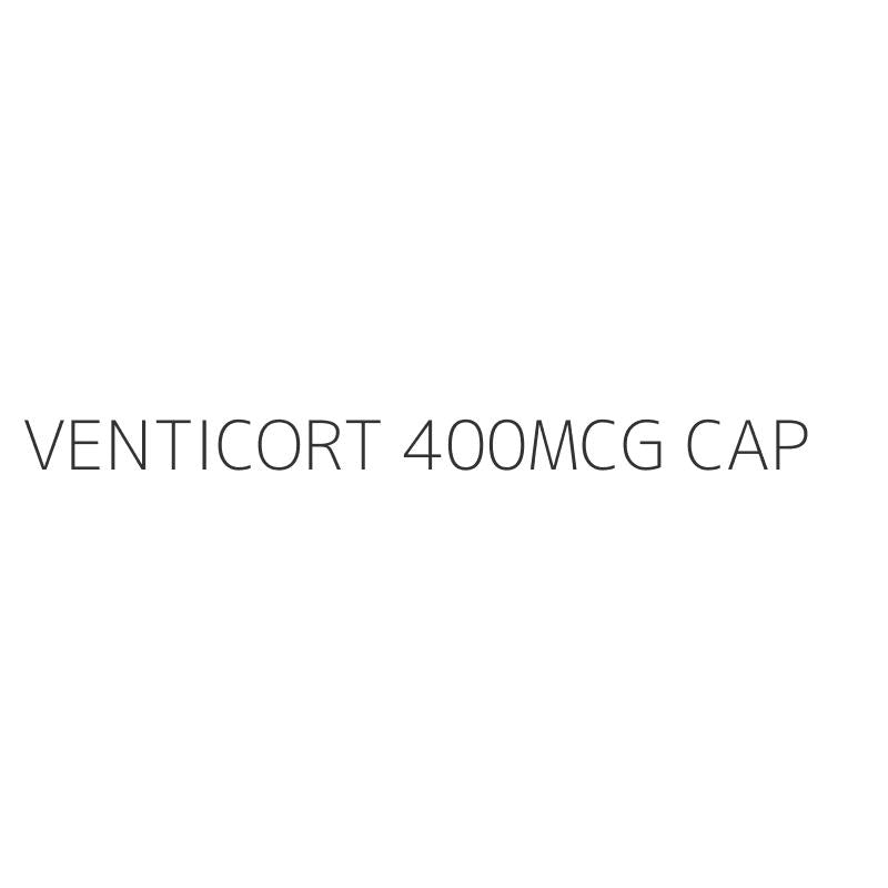 VENTICORT 400MCG CAP