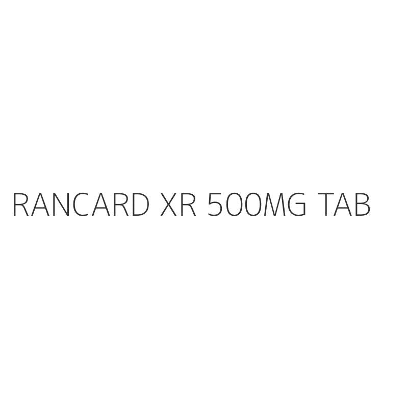 RANCARD XR 500MG TAB