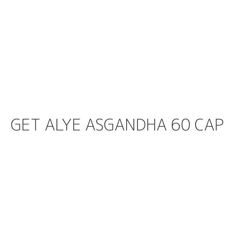 GET ALYE ASGANDHA 60 CAP
