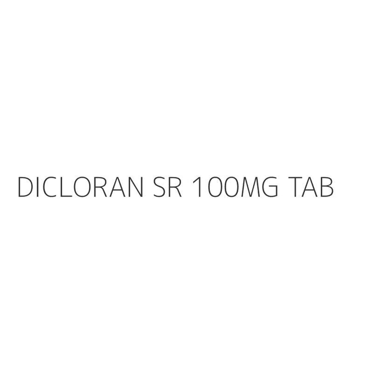 DICLORAN SR 100MG TAB