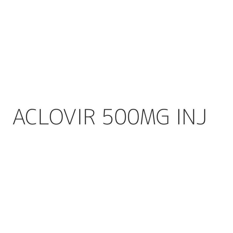 ACLOVIR 500MG INJ