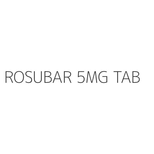ROSUBAR 5MG TAB