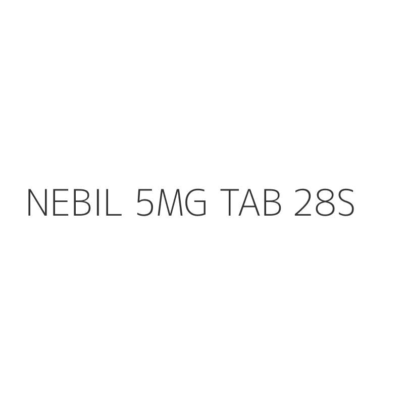 NEBIL 5MG TAB 28S