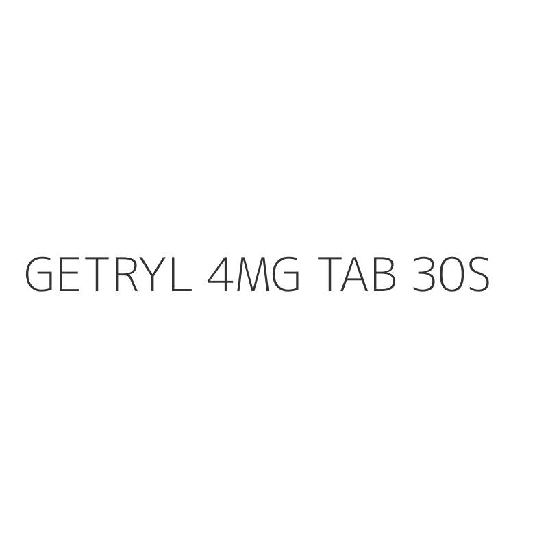 GETRYL 4MG TAB 30S