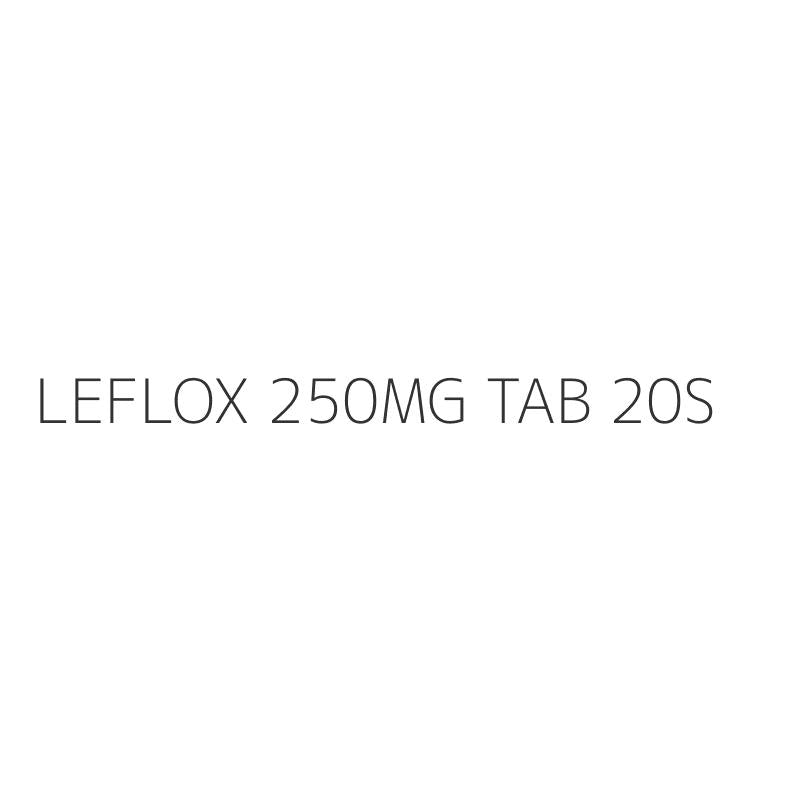 LEFLOX 250MG TAB 20S