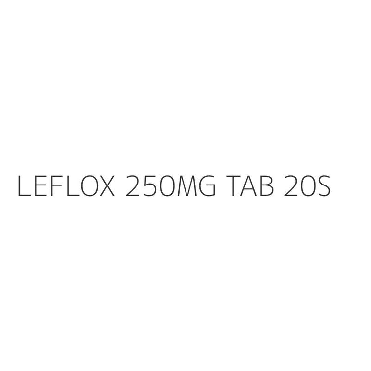 LEFLOX 250MG TAB 20S