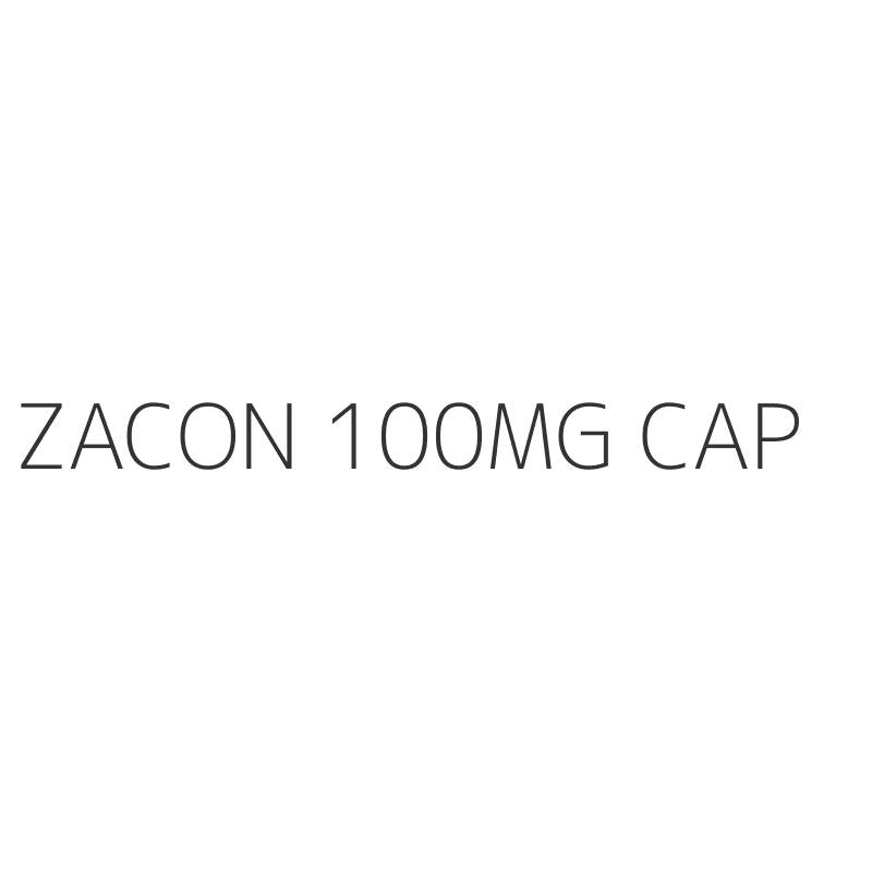 ZACON 100MG CAP