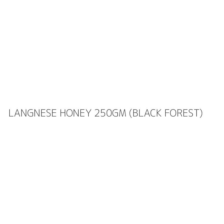 LANGNESE HONEY 250GM (BLACK FOREST)