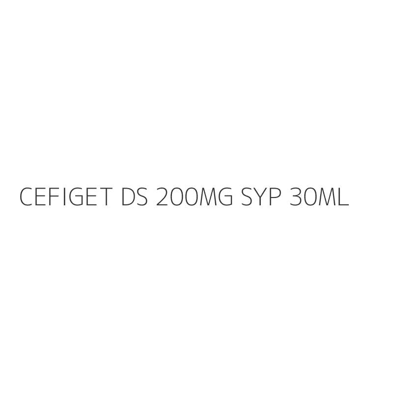 CEFIGET DS 200MG SYP 30ML