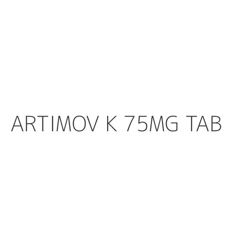 ARTIMOV K 75MG TAB