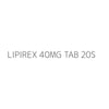 LIPIREX 40MG TAB 20S