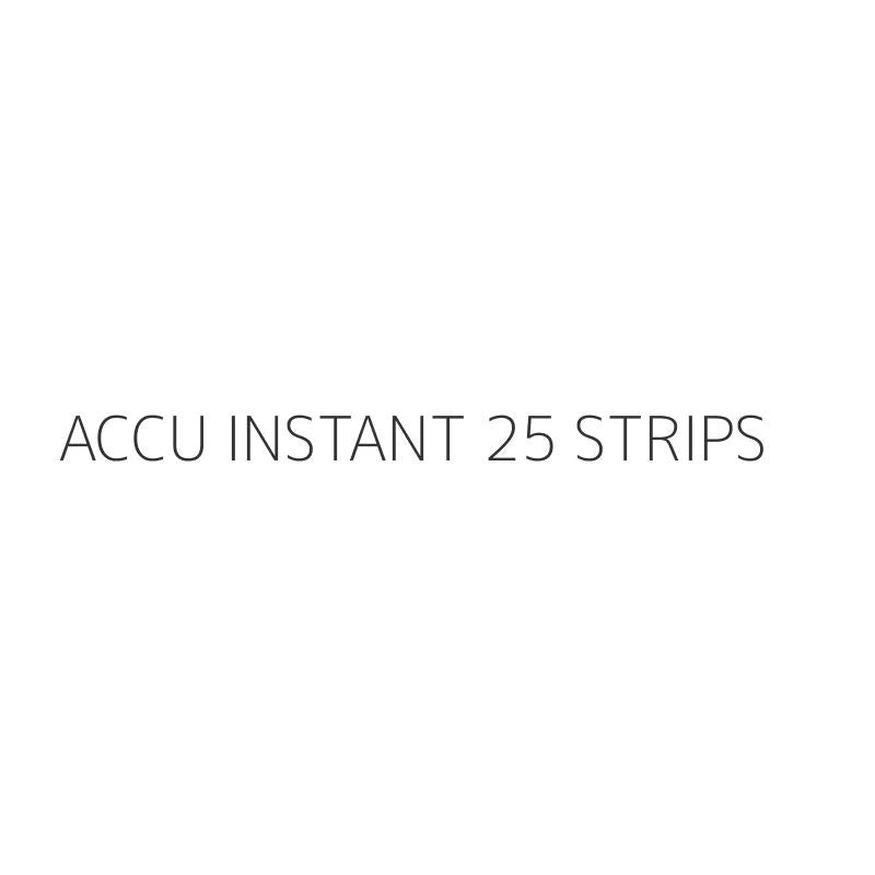 ACCU INSTANT 25 STRIPS