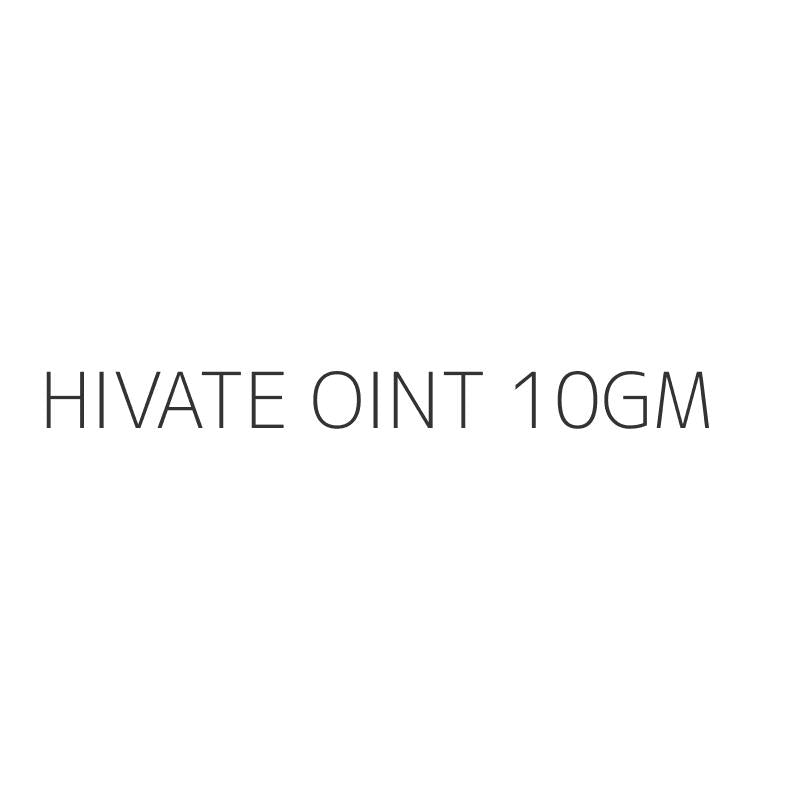 HIVATE OINT 10GM